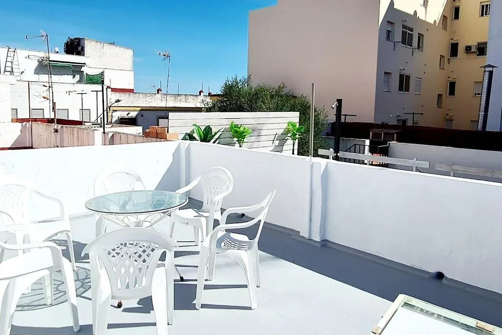 P Casa Con Azotea Privada Y Centrica. Wifi+Netflix Villa El Puerto de Santa Maria