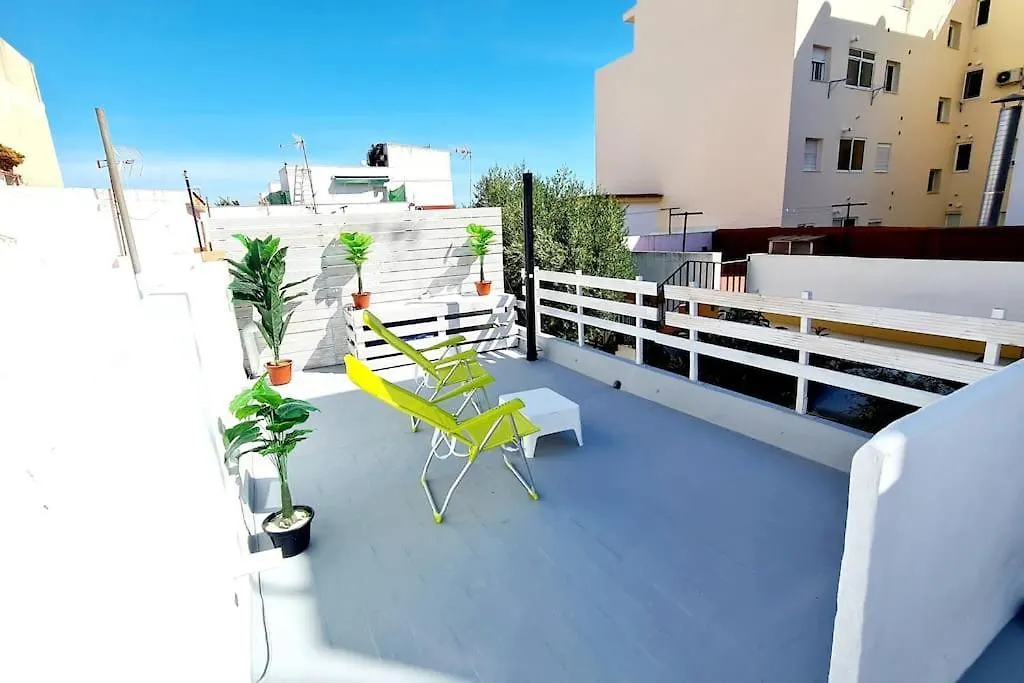 P Casa Con Azotea Privada Y Centrica. Wifi+Netflix Villa El Puerto de Santa Maria Holiday home